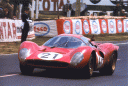 [thumbnail of 1967 le mans 24hr - mike parkes, ludovico scarfiotti (ferrari 330p4).jpg]